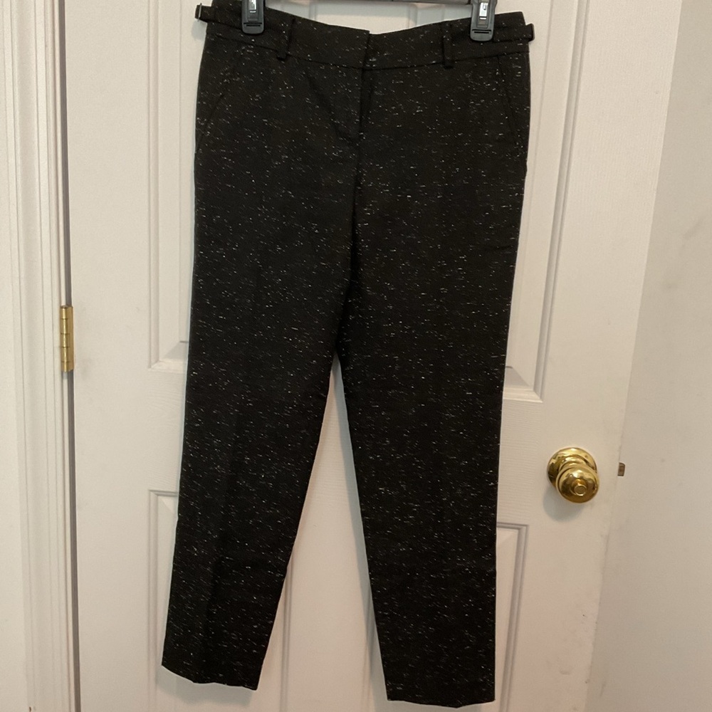 Ann Taylor Black Speckled Pant